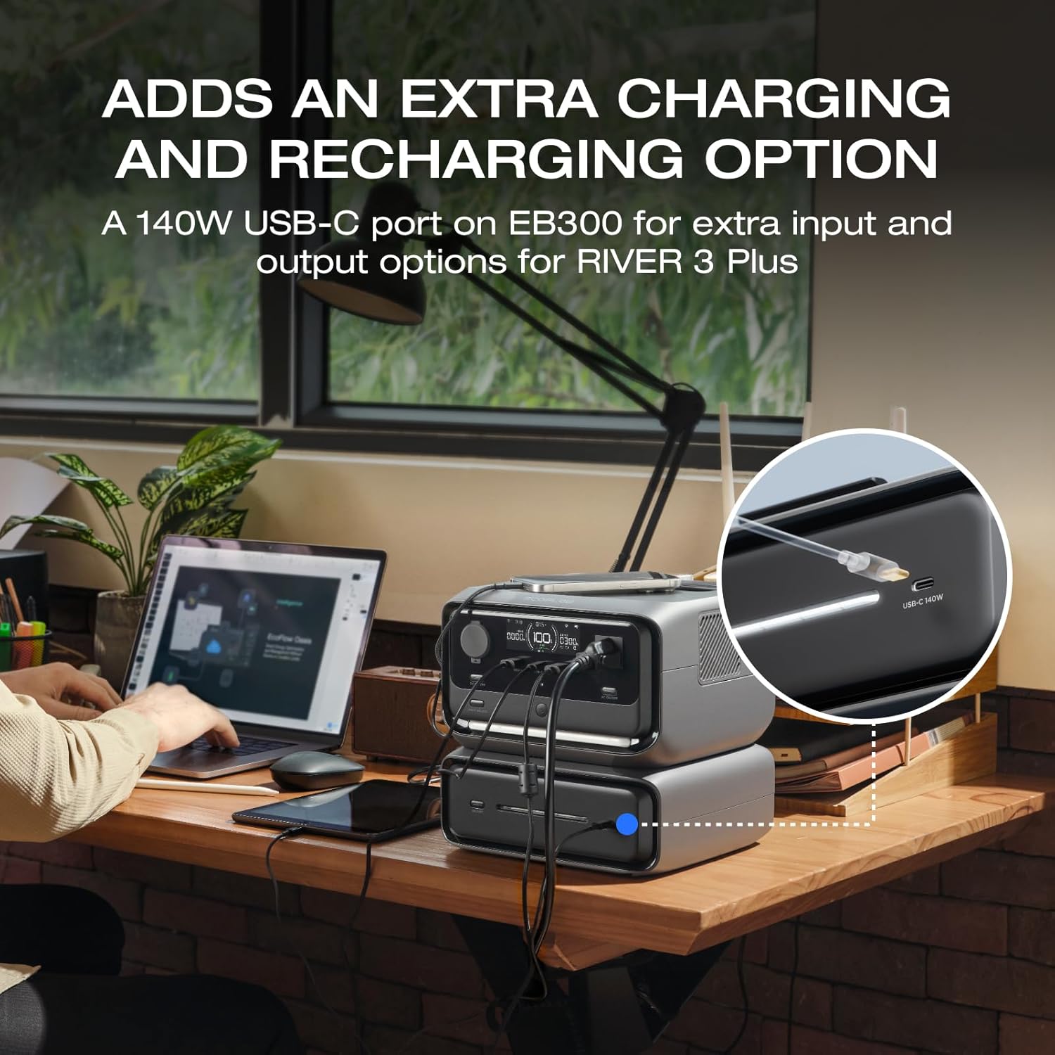 Ecoflow River 3 Plus Portable PowerStation Extra Battery EB300