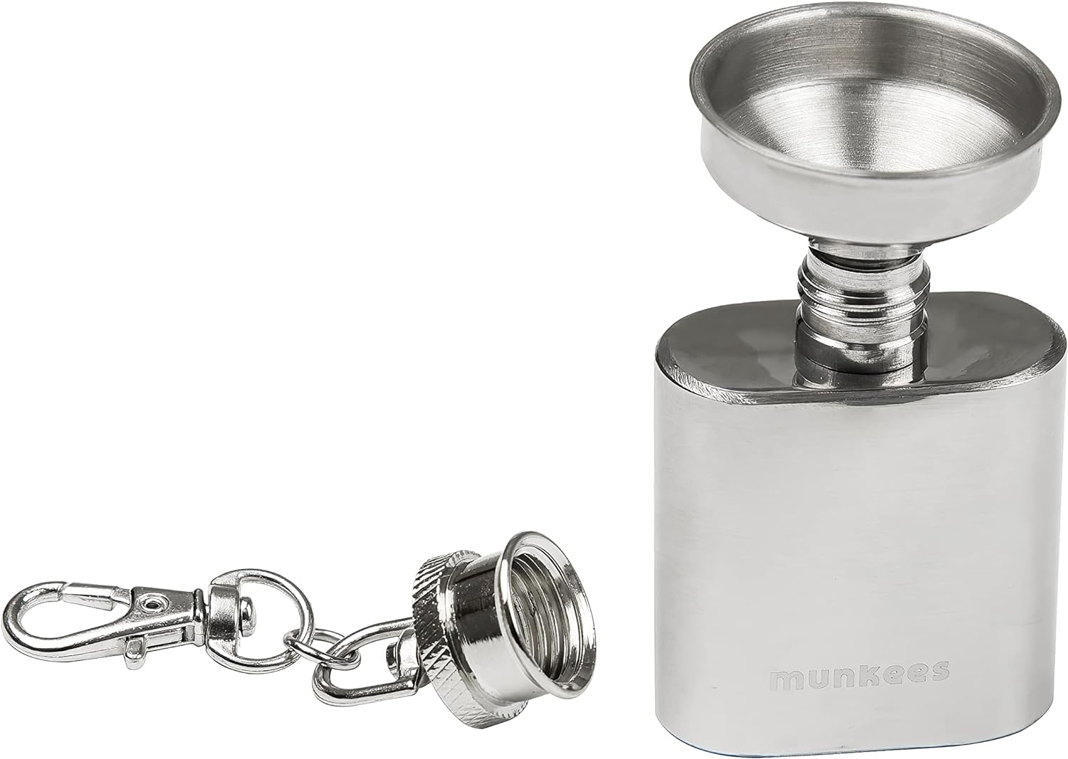 Munkees Hip Flash Key Chain w/ Funnel