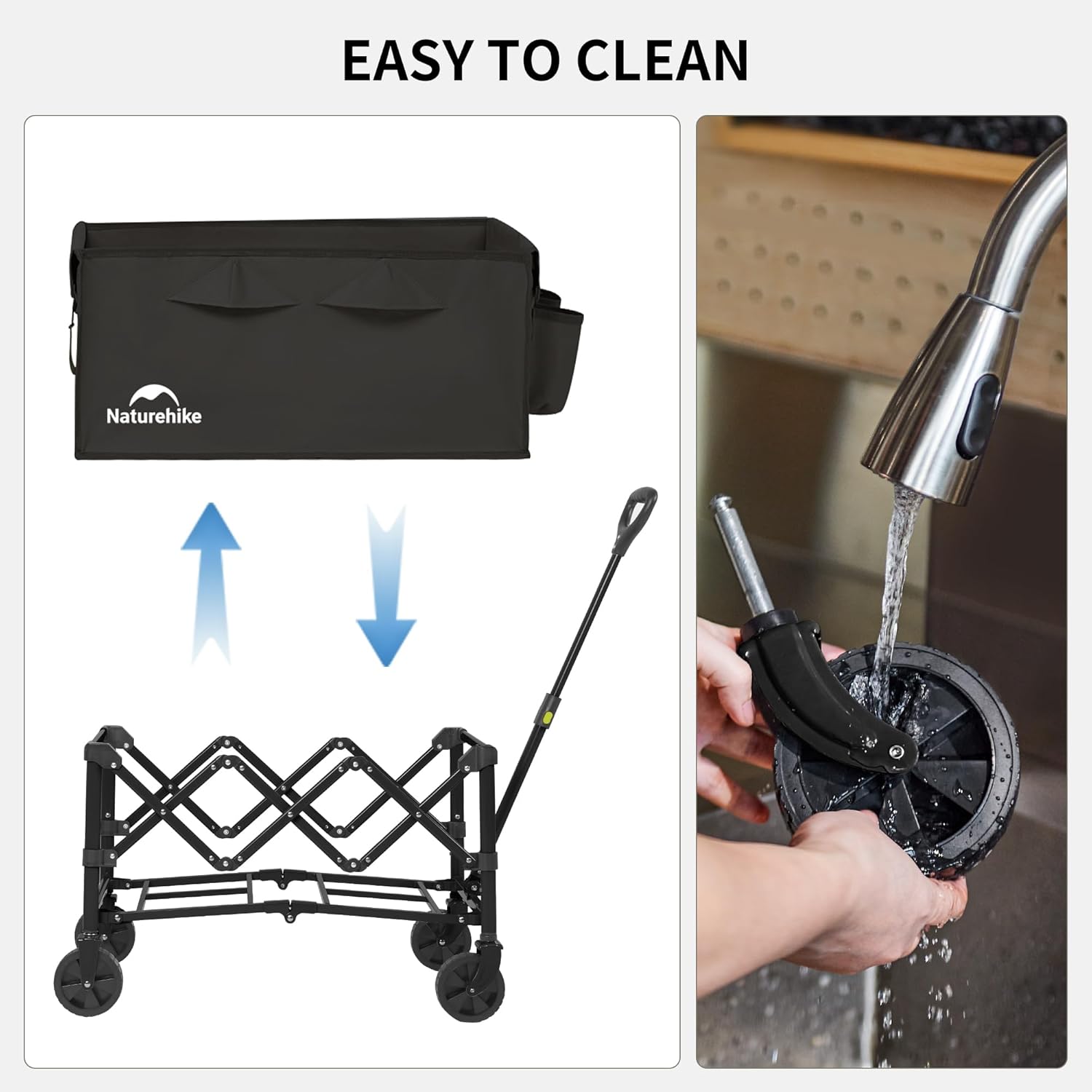 Naturehike Mini Lightweight Folding Trolley