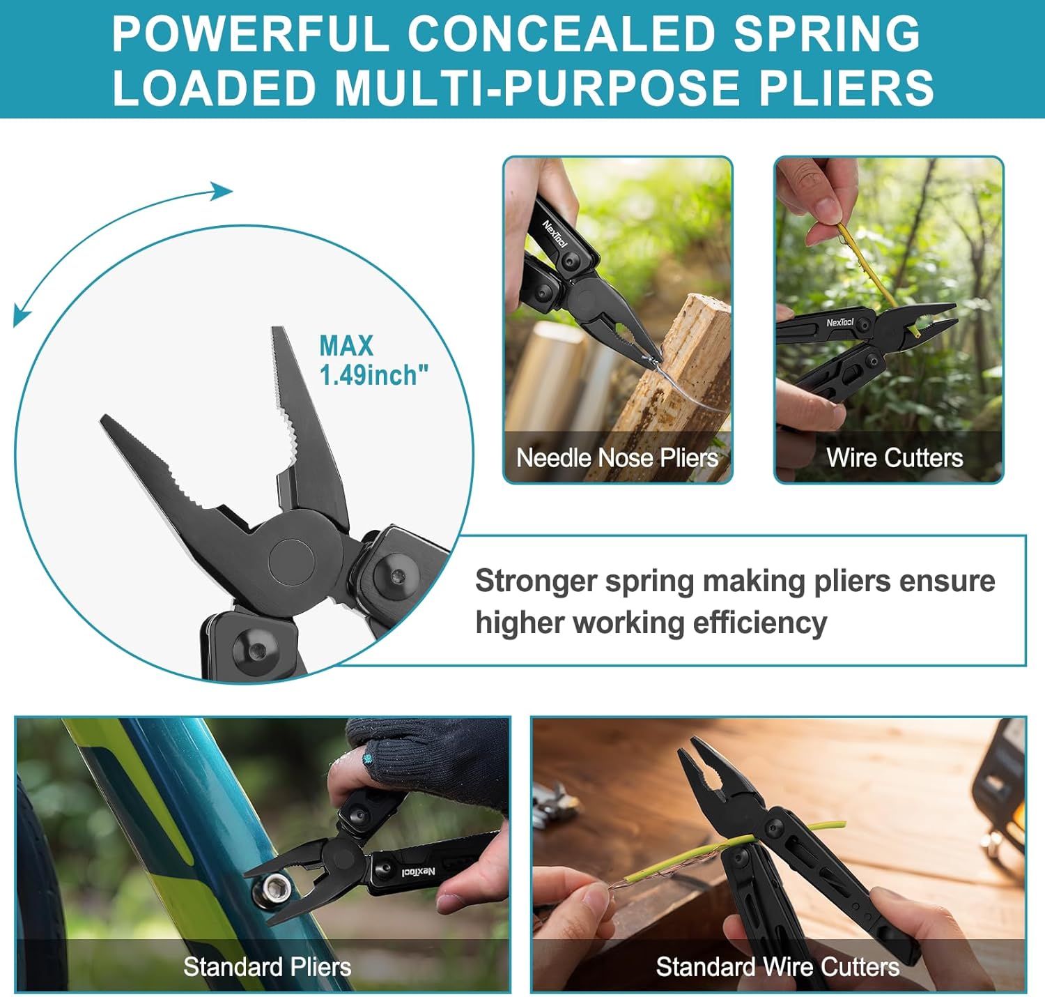 NexTool Walker W31 9 in 1 Adjustable Multifunctional Wrench
