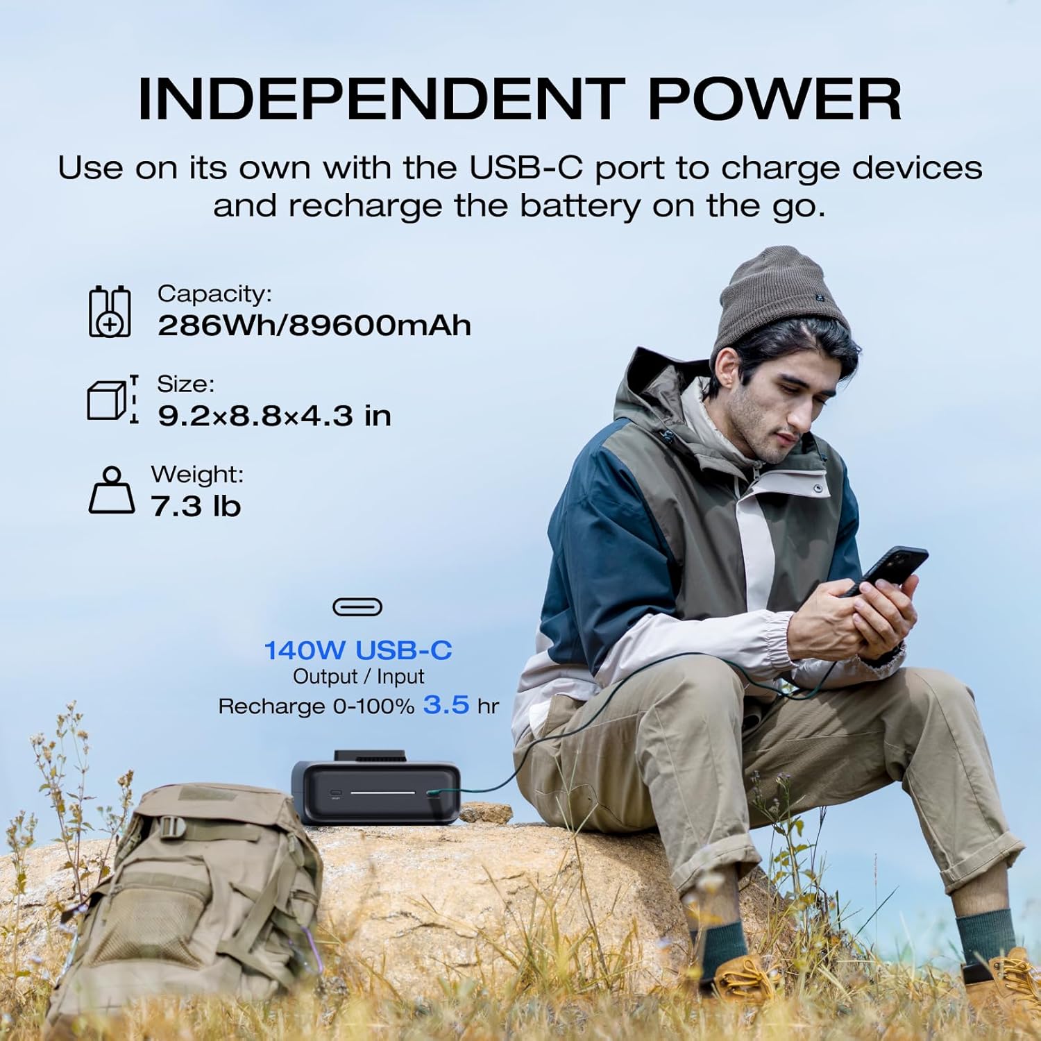 Ecoflow River 3 Plus Portable PowerStation Extra Battery EB300