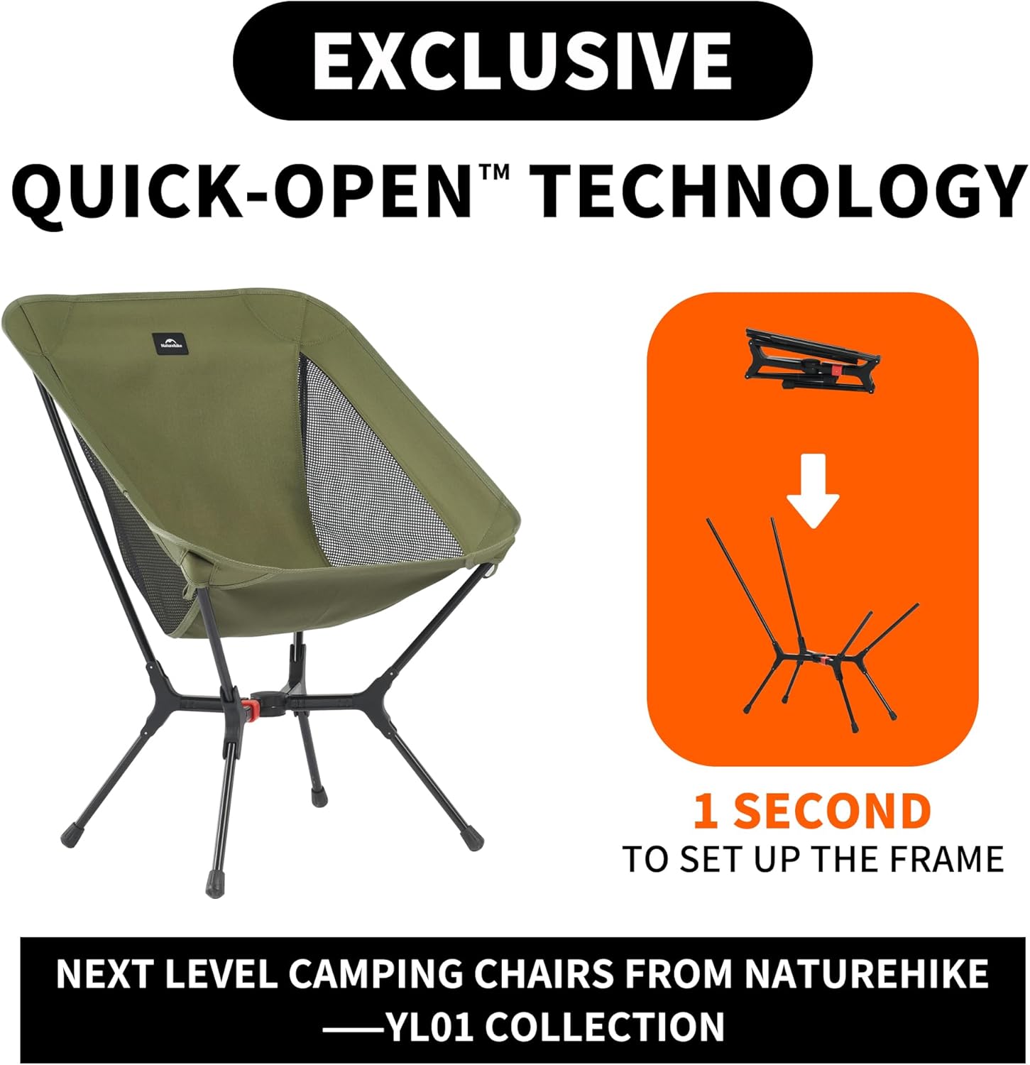 Naturehike Yamami YL01 lightweight Chair M