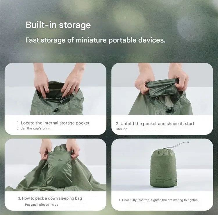 Naturehike Lightweight Cape Raincoat M