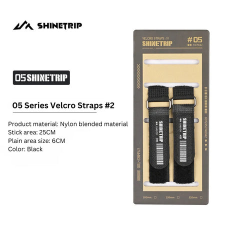 ShineTrip ST-05 Series Velcro Strap Set 2pcs