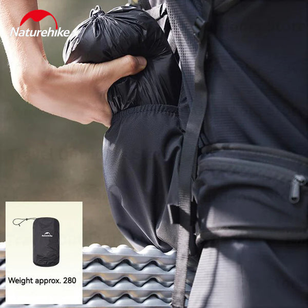 Naturehike Split Raincoat Black