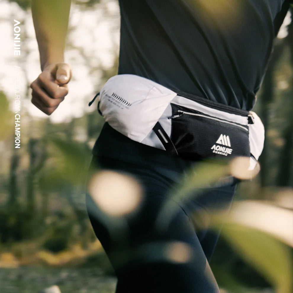 AONIJIE Running Waist Pack w/ 500ml Soft Flask-W8138