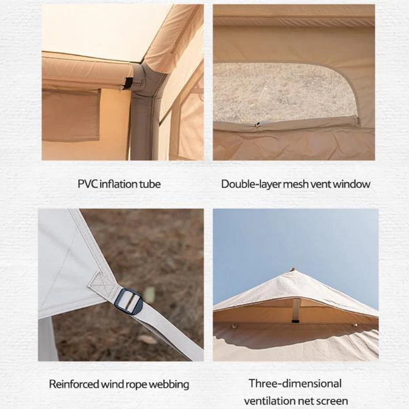 Naturehike GEN AIR 6.3 inflatable Glamping Tent