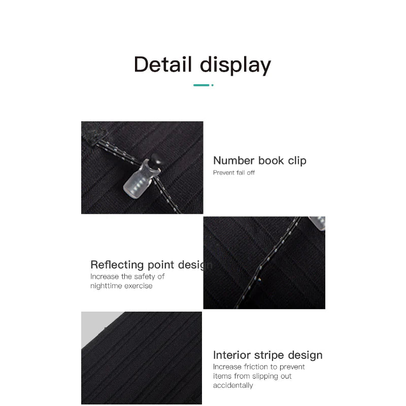 AONIJIE Women Elastic Waist Pack Breathable Waist Pack- W8116