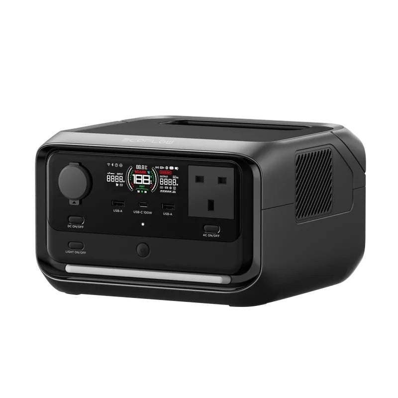 EcoFlow River 3 Plus Portable Power Station 600W/286Wh