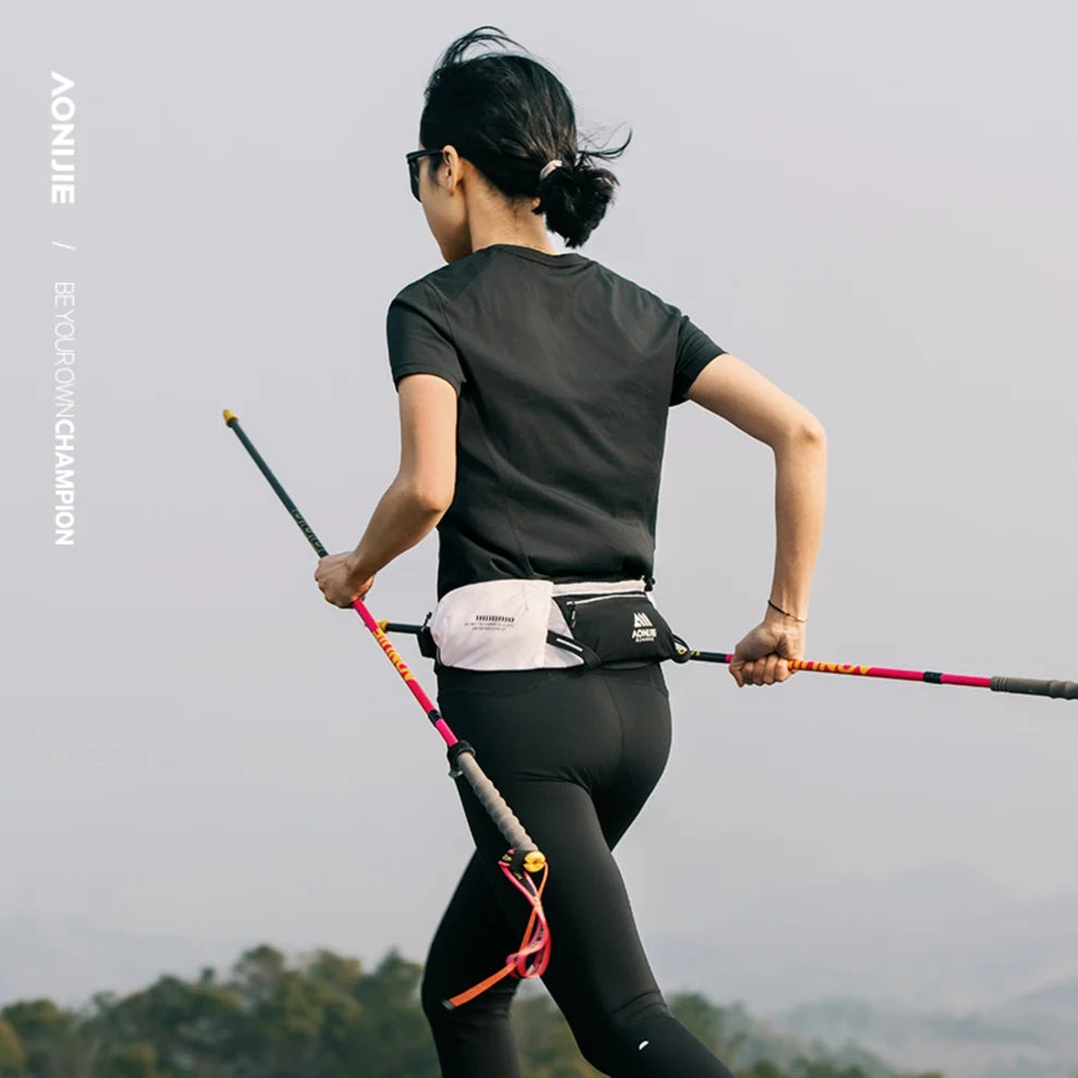 AONIJIE Running Waist Pack w/ 500ml Soft Flask-W8138