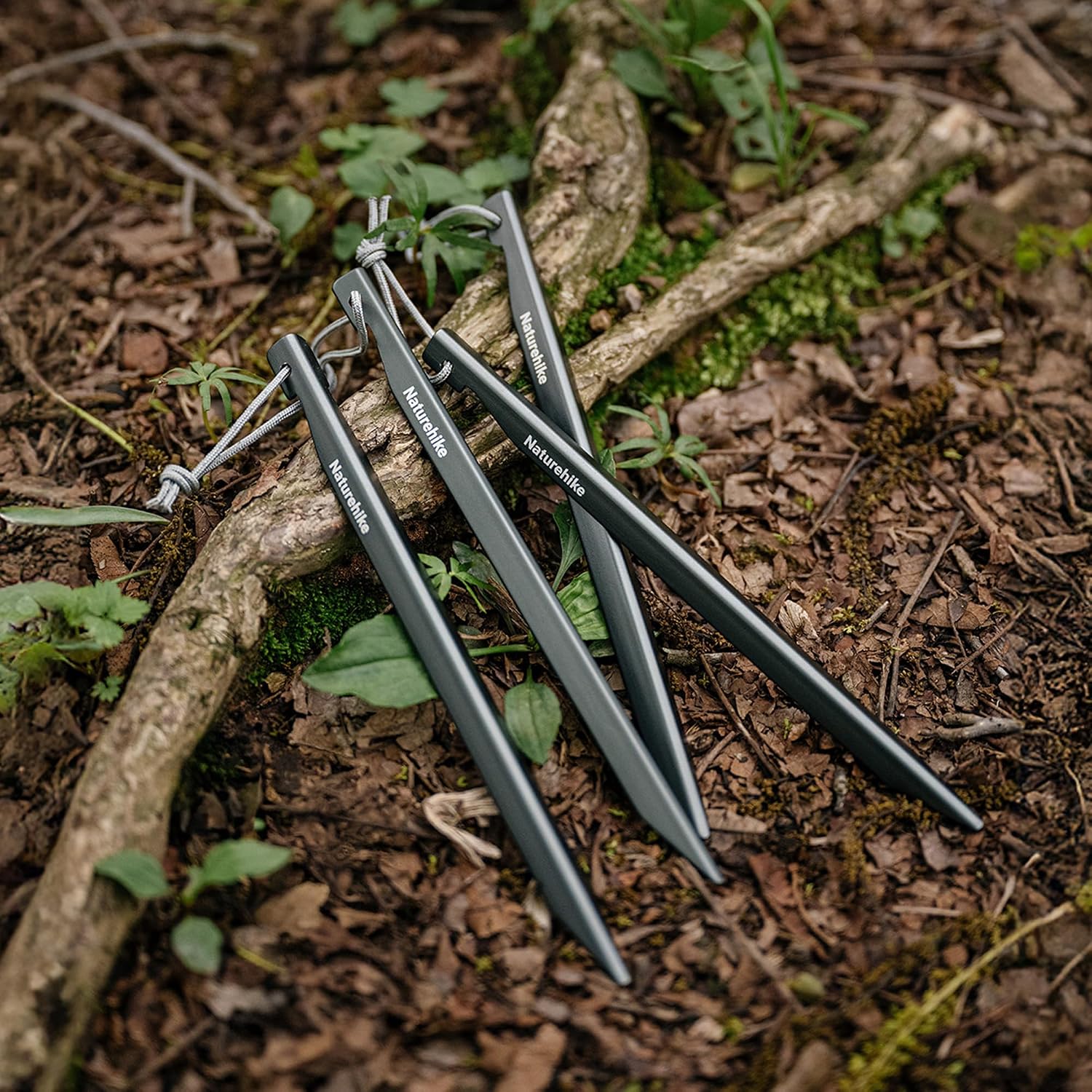 Naturehike Lightweight Aluminium Tent Pegs – 6 Pack