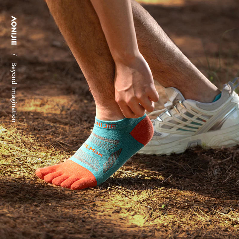AONIJIE Five Fingers Socks 3/PK