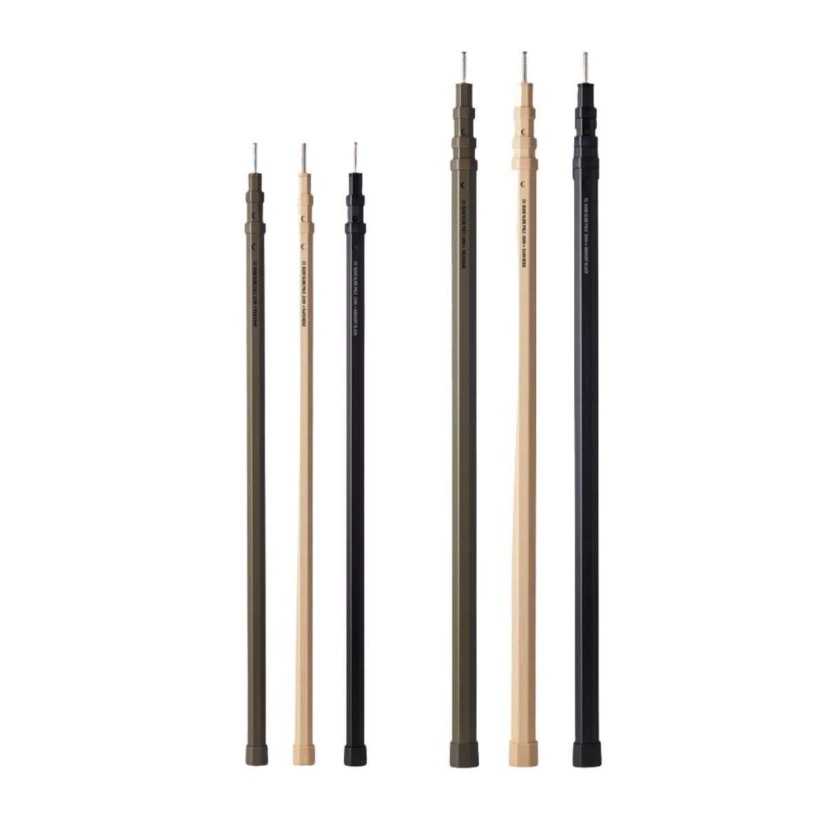 Cargo Container Hard Slide Pole Black