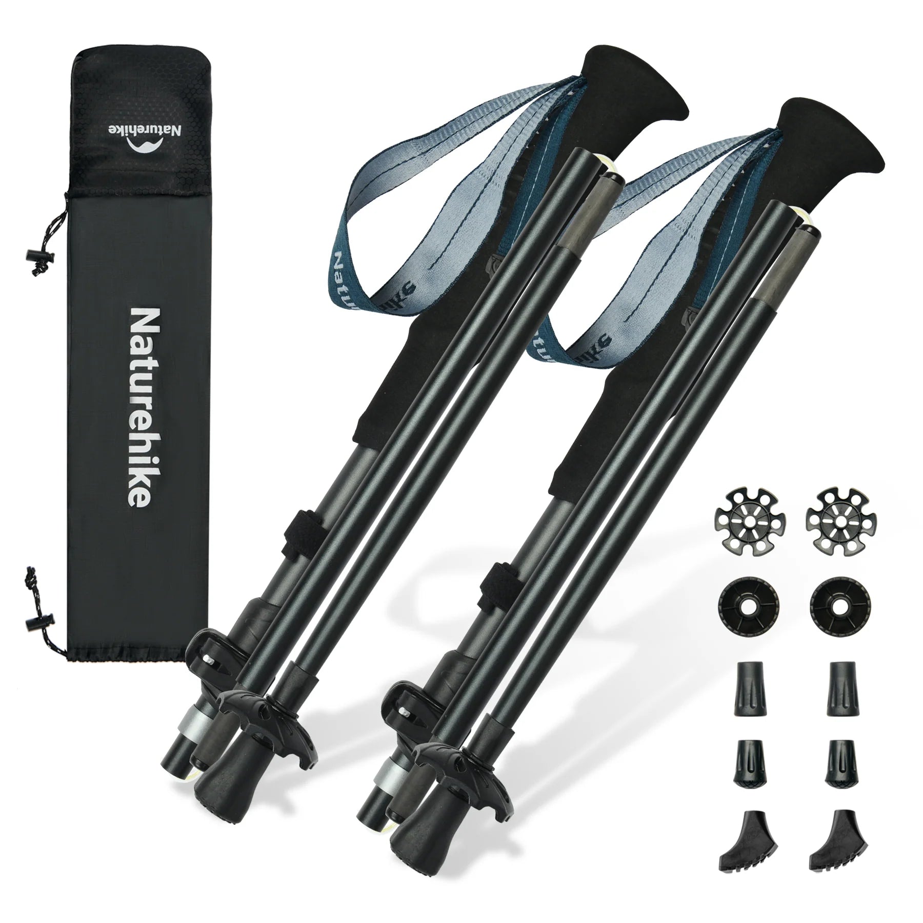 Naturehike Gale Pro Aluminum Folding Trekking Pole 115-135cm