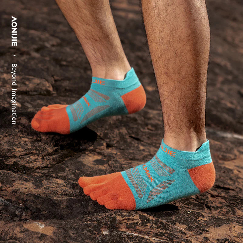 AONIJIE Five Fingers Socks 3/PK