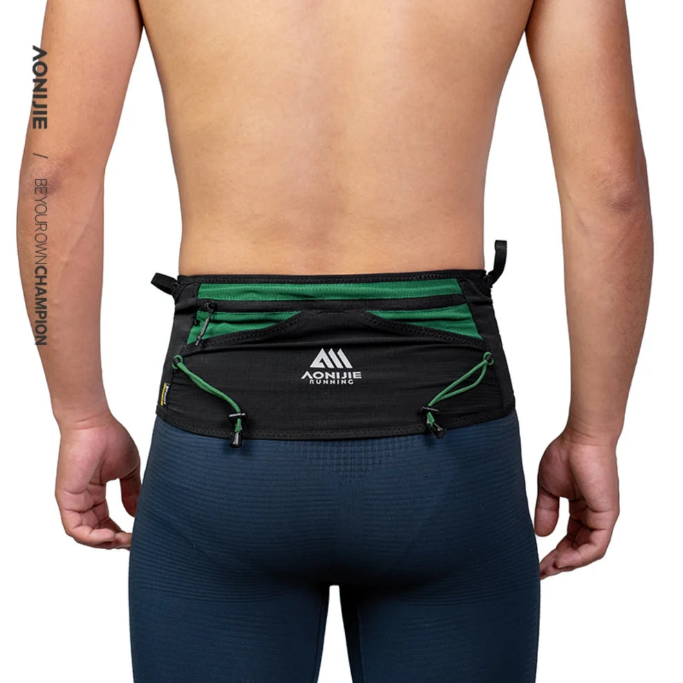 AONIJIE 360° Storage Waist Pack w/ 500ml Water Bottle -W8141