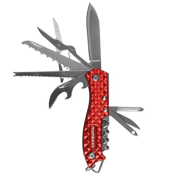 Munkees 2580 14-In-1 Multitool Pocket Knife