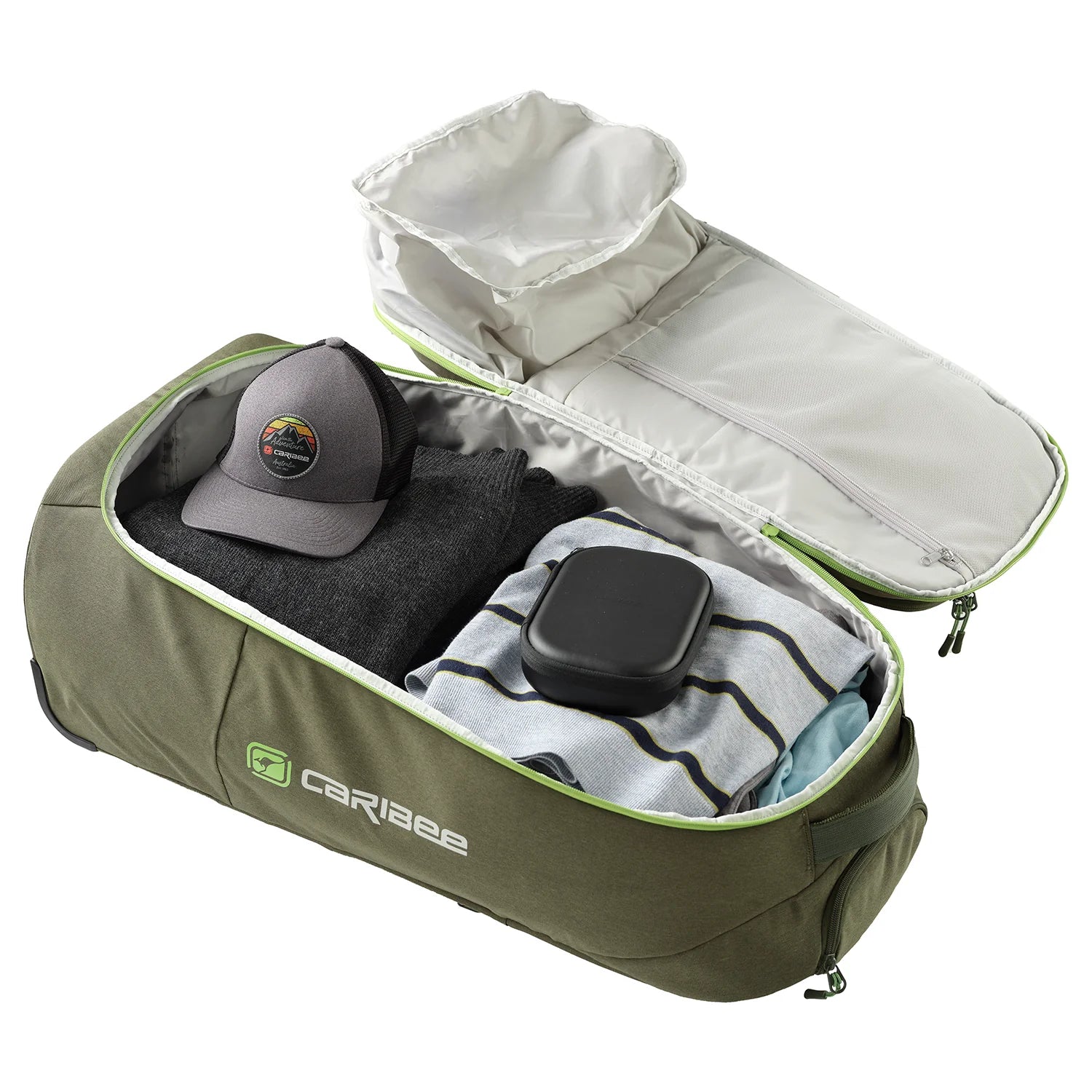 Caribee Adventure 70L Hybrid Wheel Travel Pack