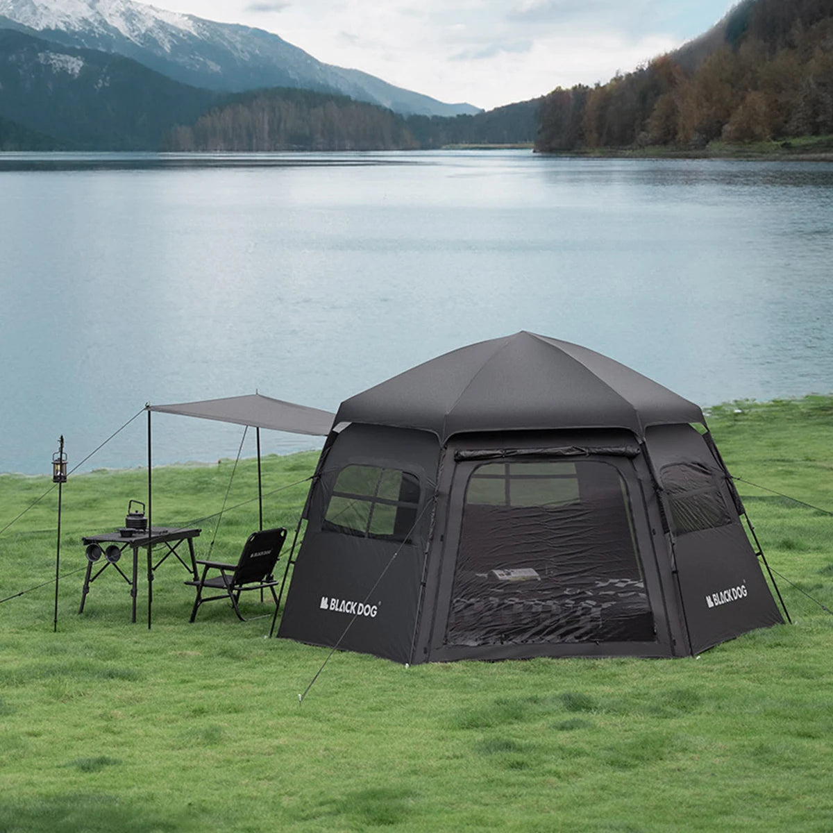 Blackdog Hexagonal Automatic Tent