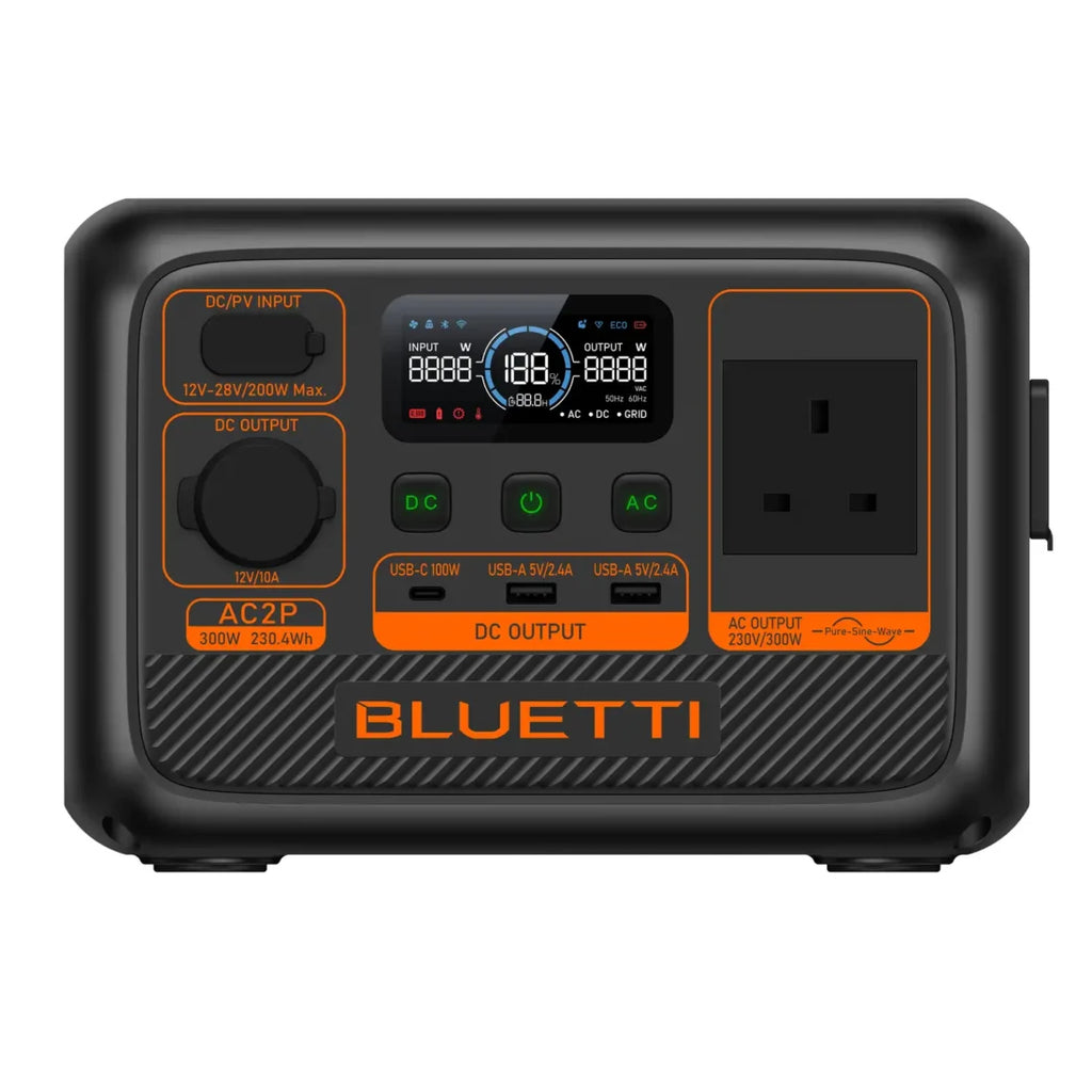 Bluetti AC2P Portable Power Station 300W/230.4WH