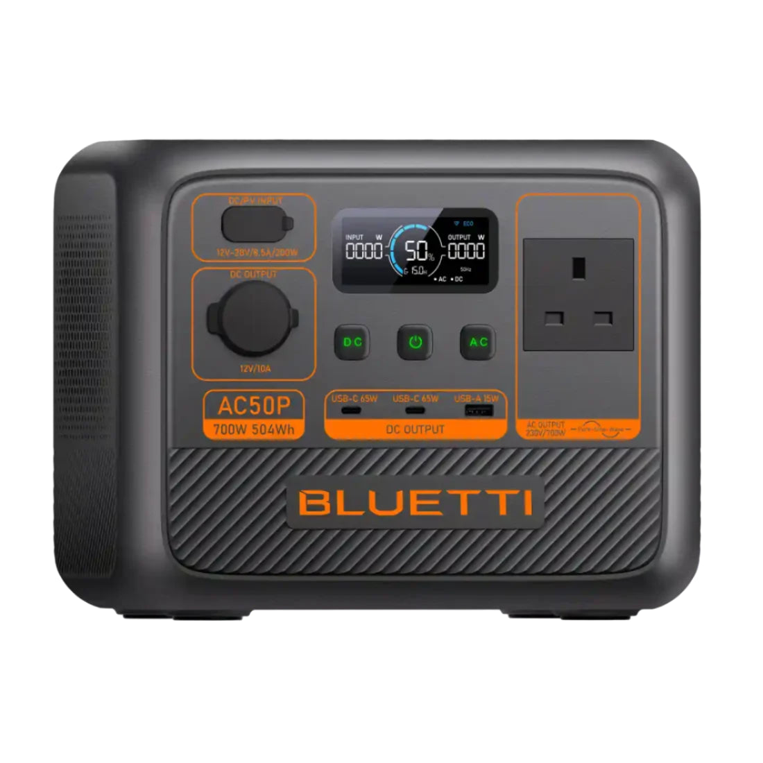 Bluetti AC50P Portable Power Station 700W/504WH