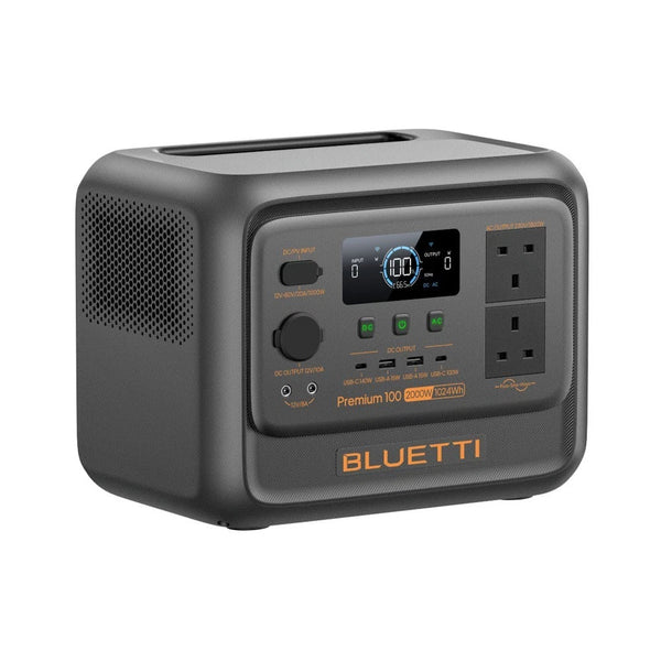 Bluetti Premium 100 V2 (UPS) Portable Power Station 1800W/1024WH