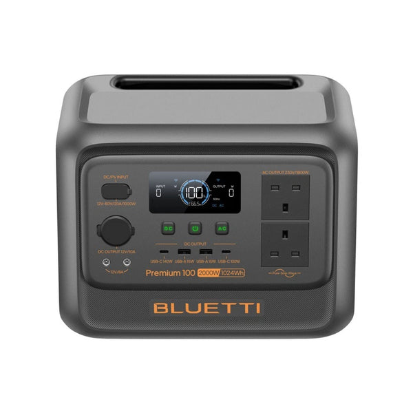 Bluetti Premium 100 V2 (UPS) Portable Power Station 1800W/1024WH