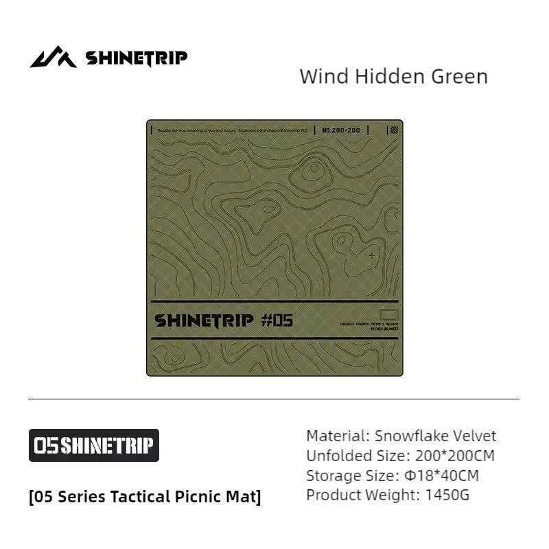 ShineTrip Tactical Picnic Blanket