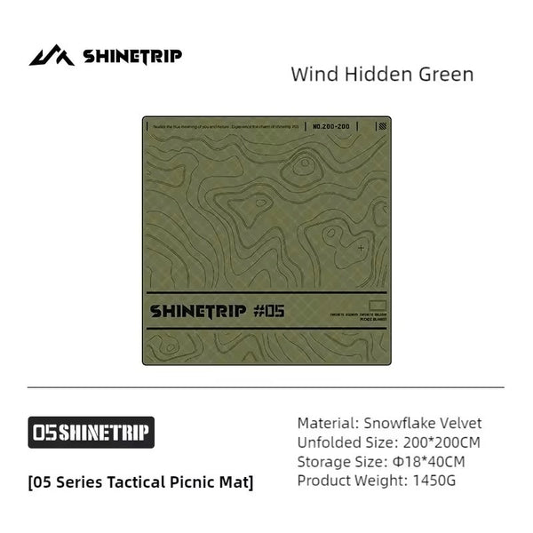 ShineTrip Tactical Picnic Blanket