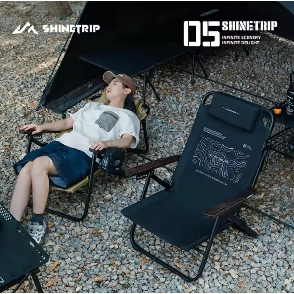 ShineTrip Adjustable Reclining Chair with Headrest
