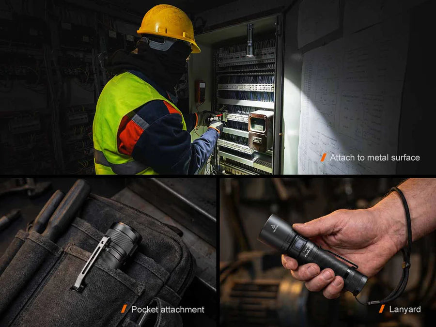 Fenix C7 V2.0 High Performance Rechargeable Flashlight 3300 Lumens