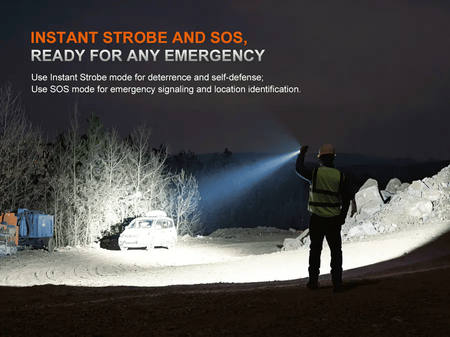 Fenix C7 V2.0 High Performance Rechargeable Flashlight 3300 Lumens