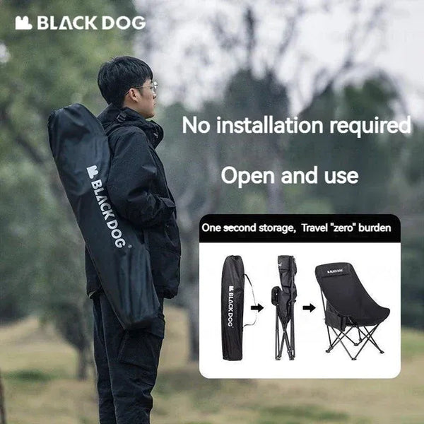 Blackdog Outdoor High-back Folding Chair