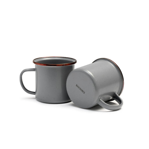 [Y.E.S] BAREBONES Enamel Cups 2PK