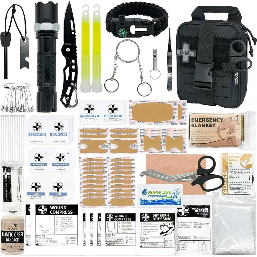 Rhino Rescue Adventure Mini First Aid and Survival Kit