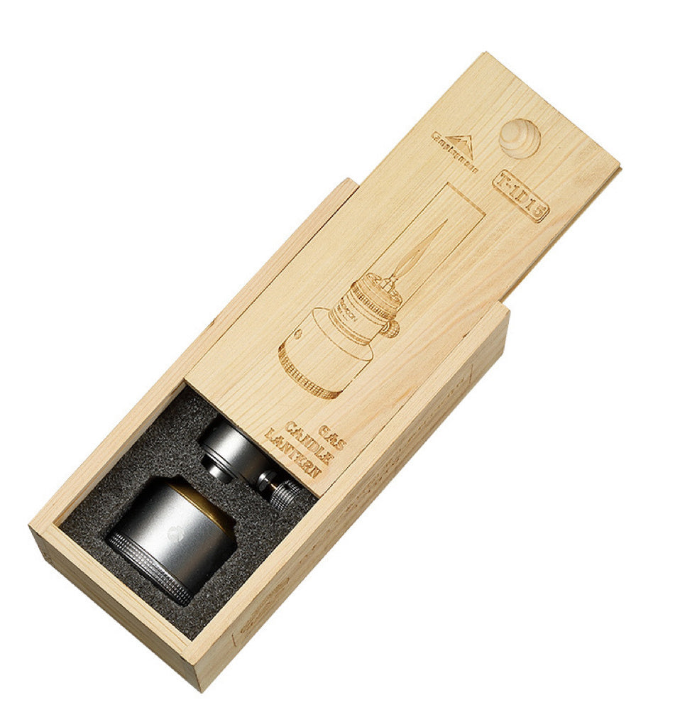 Campingmoon Gas Candle Lantern w/ Case