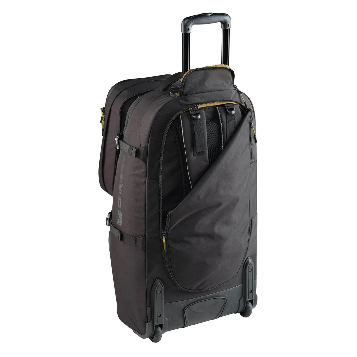 Caribee Nomad 80L RPET Hybrid Wheel Travel Backpack