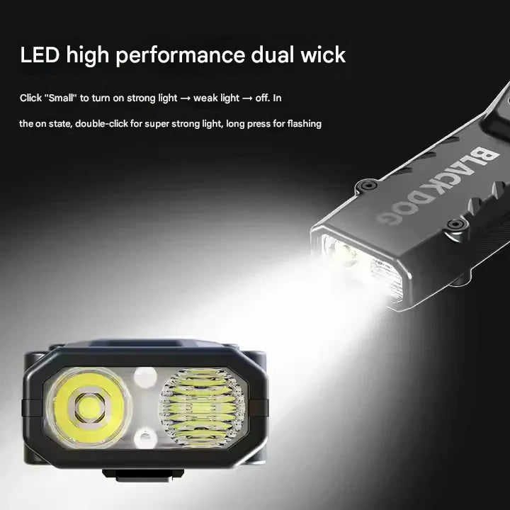 Blackdog Nightblade R1 Tactical Pocket Flashlight 1100 Lumens