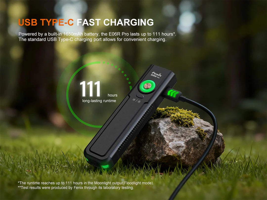 Fenix E06R PRO 3-in-1 Multifunctional Flashlight 1600 Lumens