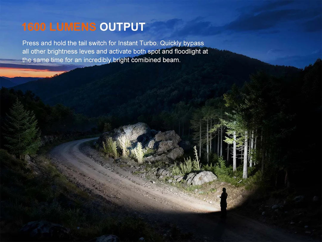 Fenix E06R PRO 3-in-1 Multifunctional Flashlight 1600 Lumens