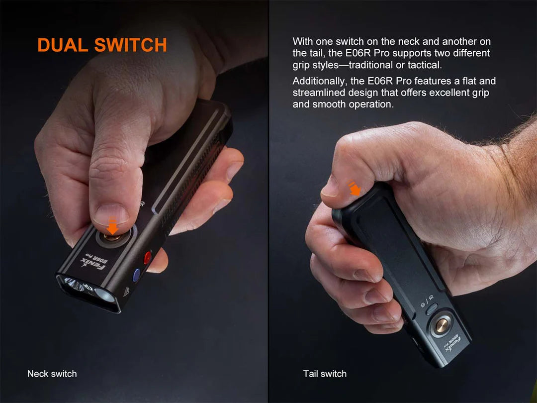 Fenix E06R PRO 3-in-1 Multifunctional Flashlight 1600 Lumens