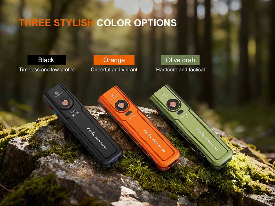 Fenix E06R PRO RG 3-IN-1 Multifunctional Flashlight 1600 Lumens