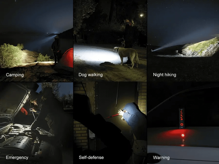 Fenix E08R UE Multi Led Dual Control Flashlight 1600 Lumens