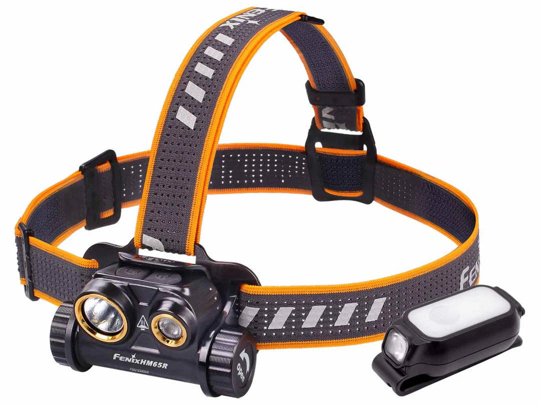 Fenix HM65R Headlamp 1400 Lumens w/ Free E-LITE Flashlight