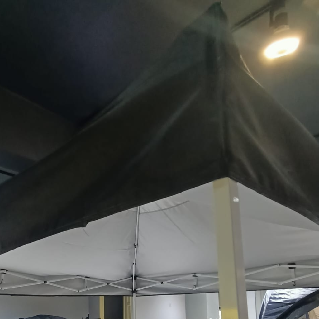 GL Lightweight Canopy Thick Silver Coated w/ Bag 3x3M
