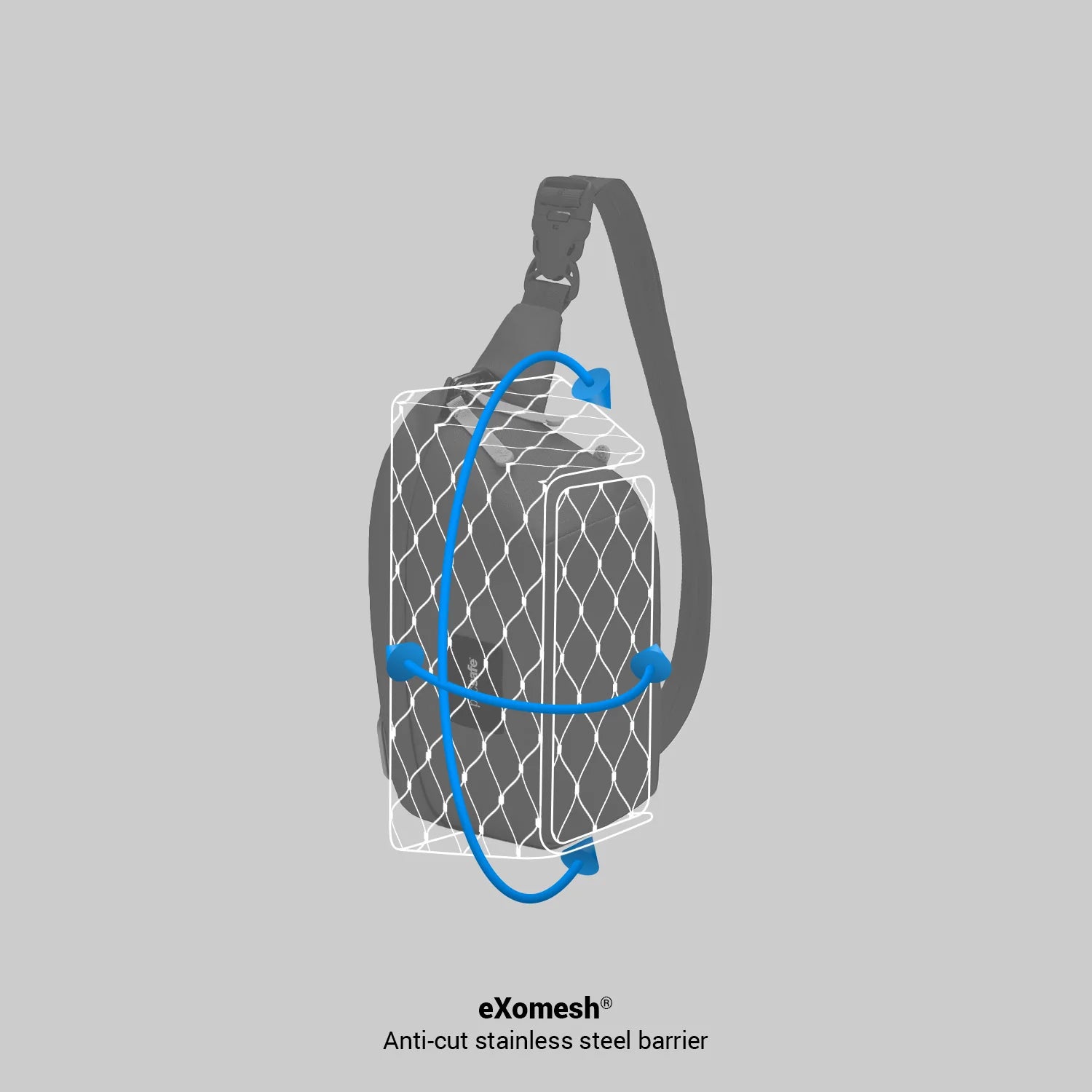 Pacsafe GO Anti-Theft Sling Pack 2.5L