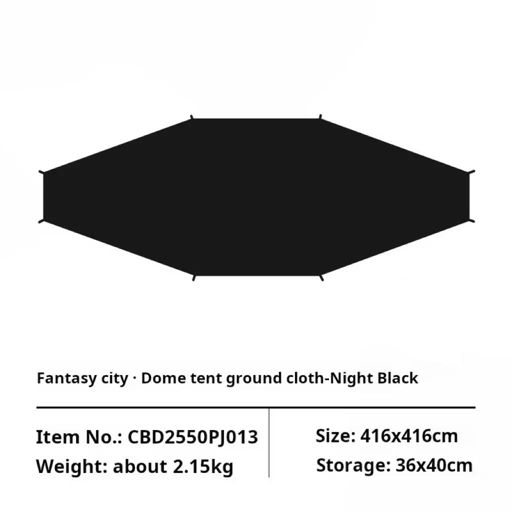 Blackdog Fantasy City Dome Tent and Accessories
