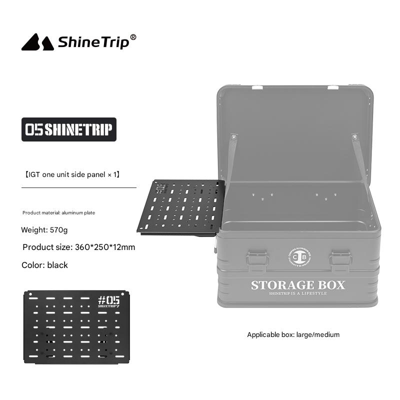 ShineTrip Large Coffee Box Alloy and Accessories