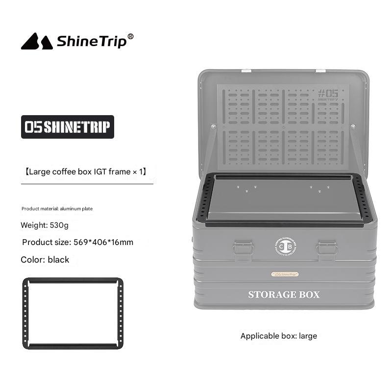 ShineTrip Large Coffee Box Alloy and Accessories