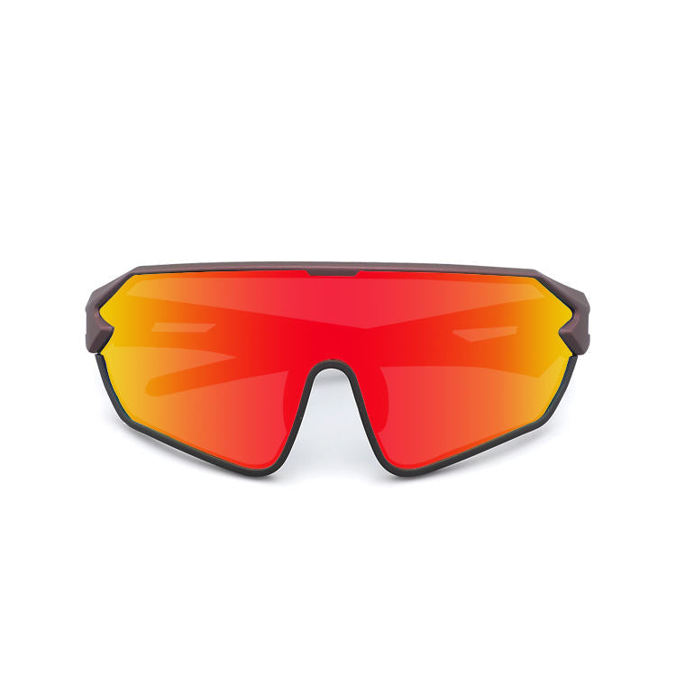 Xunqi XQ-556 Polarized Multi Lens Black Frame and Black/Red Oak Lens